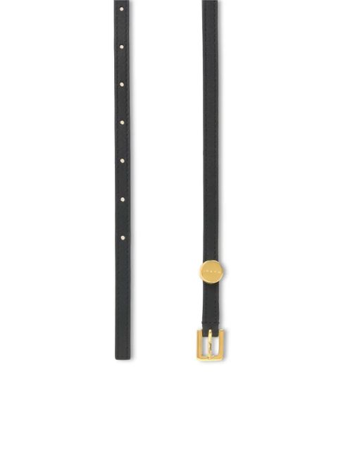 Marni buckled leather belt - 00N99 BLACK - zdjęcie produktu nr 2