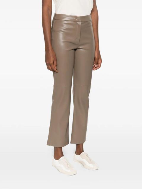 Max Mara faux leather trousers - Brown - zdjęcie produktu nr 2