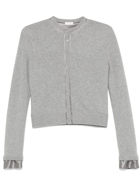 Saint Laurent wool cardigan - Grey