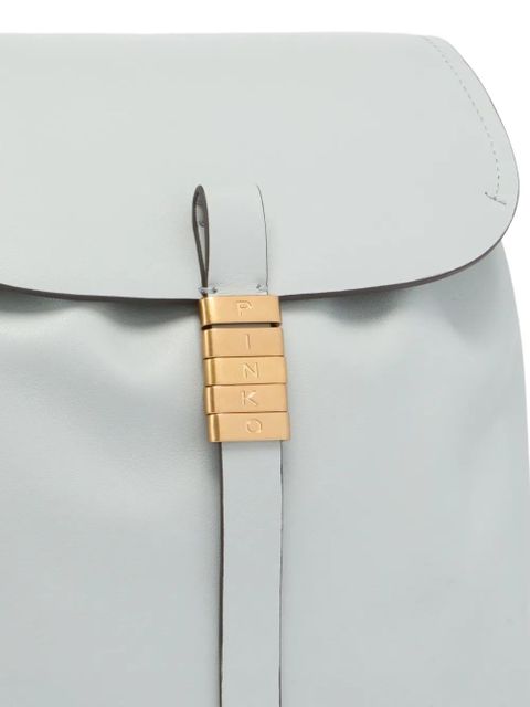 PINKO antique-gold logo backpack - Grey - zdjęcie produktu nr 2
