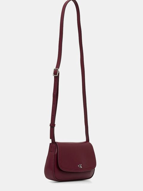 Calvin Klein torebka kolor bordowy LV04F3421G - zdjęcie produktu nr 2
