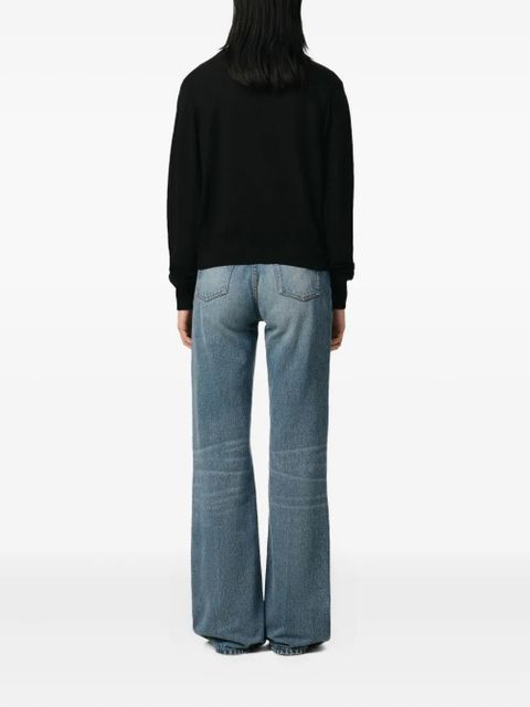 AMI Paris Ami de Coeur cardigan - Black