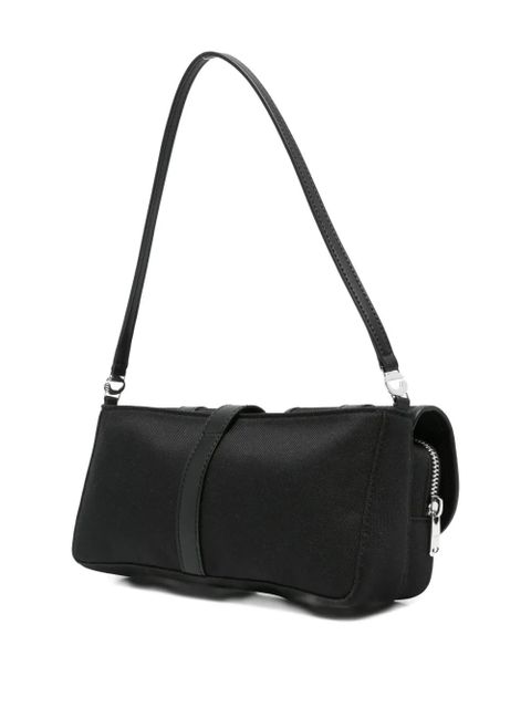 Coperni Cargo logo-buckle shoulder bag - Black