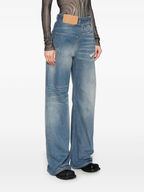 MM6 Maison Margiela twist jeans - Blue