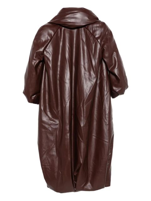 Rowen Rose short-sleeve long coat - Brown - zdjęcie produktu nr 2