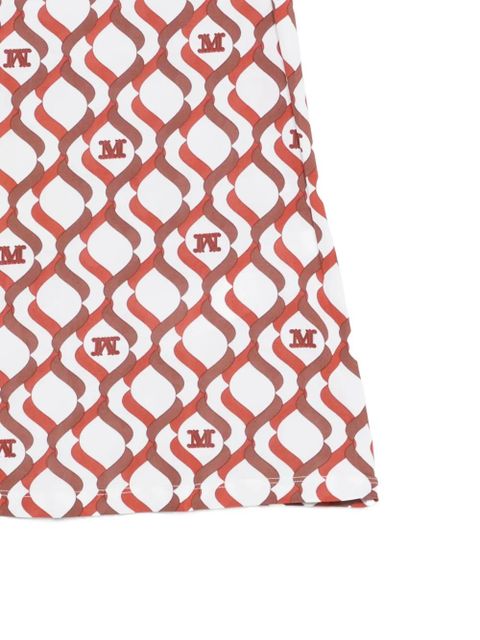 Max Mara patterned top - White