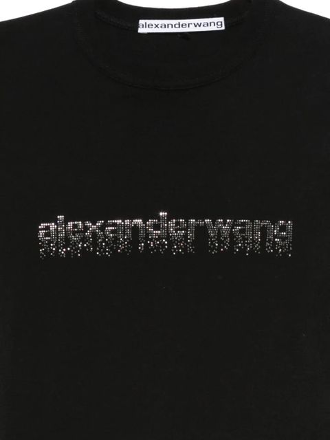 Alexander Wang logo-print T-shirt - Black - zdjęcie produktu nr 2