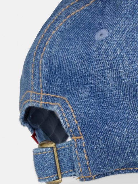 Levi's czapka z daszkiem jeansowa LS MONOGRAM - zdjęcie produktu nr 2