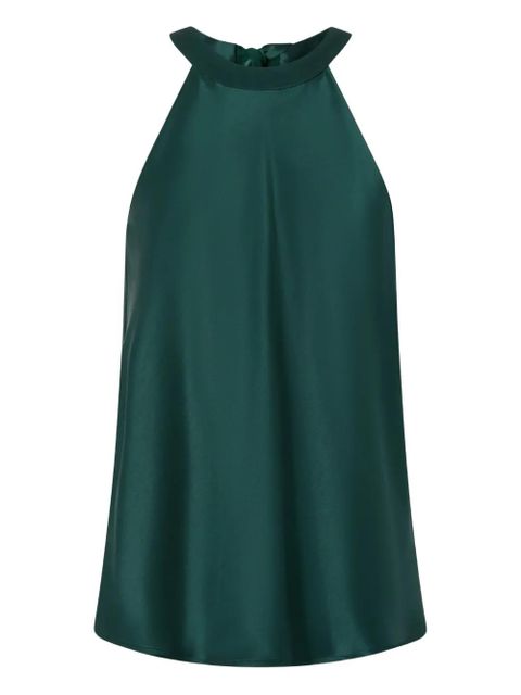 PINKO halterneck tie top - Green - zdjęcie produktu nr 1