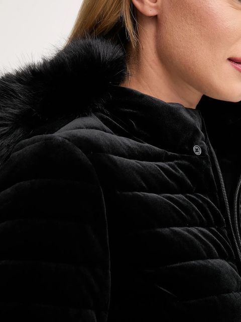 Joseph Ribkoff kurtka kolor czarny zimowa 253928