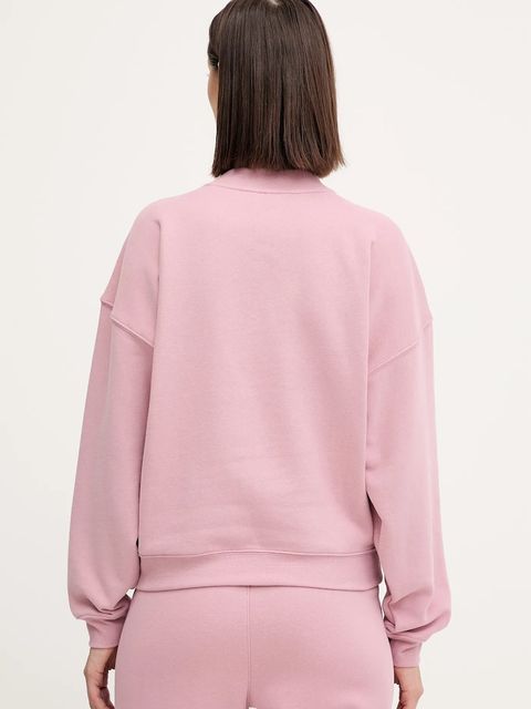 Dkny bluza damska kolor różowy z aplikacją DP5T1462 - zdjęcie produktu nr 2