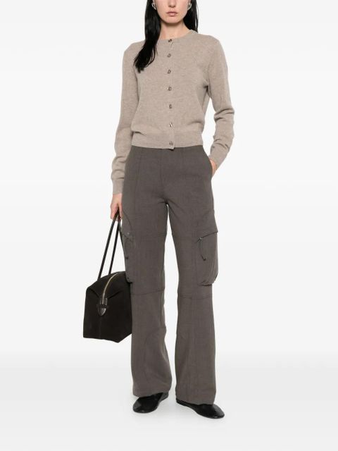 Weekend Max Mara crew-neck cardigan - Neutrals - zdjęcie produktu nr 2