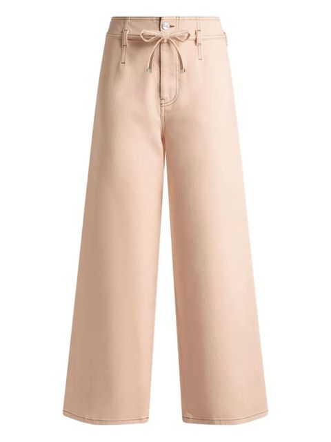 ETRO belted cropped trousers - Pink - zdjęcie produktu nr 1