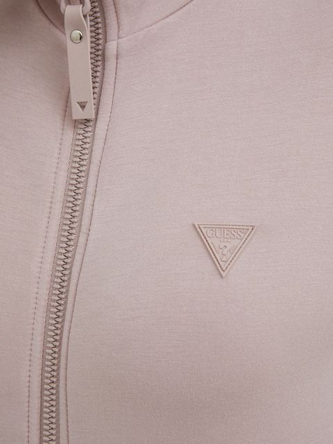 Guess bluza NEW ALLIE damska kolor różowy gładka V2YQ17 K7UW2