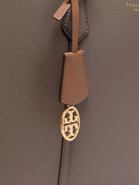 Tory Burch Perry logo-print tote bag - Brown