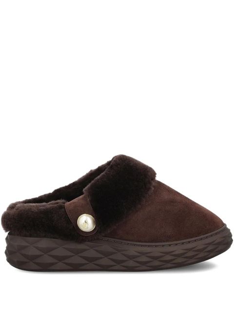 Jimmy Choo Diamond Maxi mules - Brown - zdjęcie produktu nr 1