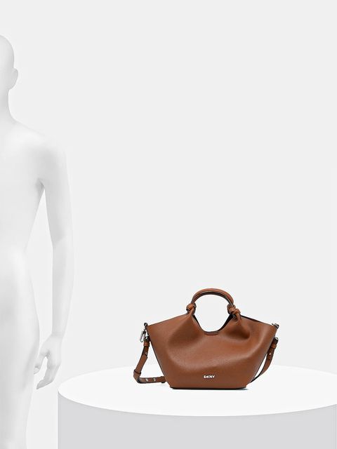 Dkny torebka PAULA kolor brązowy R53BAM60