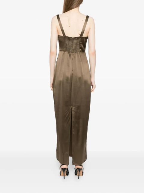 Reformation Ambre dress - Brown - zdjęcie produktu nr 2