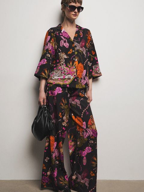 Medicine spodnie wide leg damskie z lyocellem - zdjęcie produktu nr 1