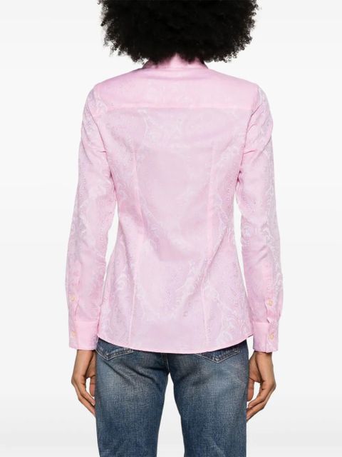 ETRO paisley-jacquard shirt - Pink - zdjęcie produktu nr 2
