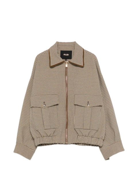 Maje checks pocket jacket - Brown - zdjęcie produktu nr 1