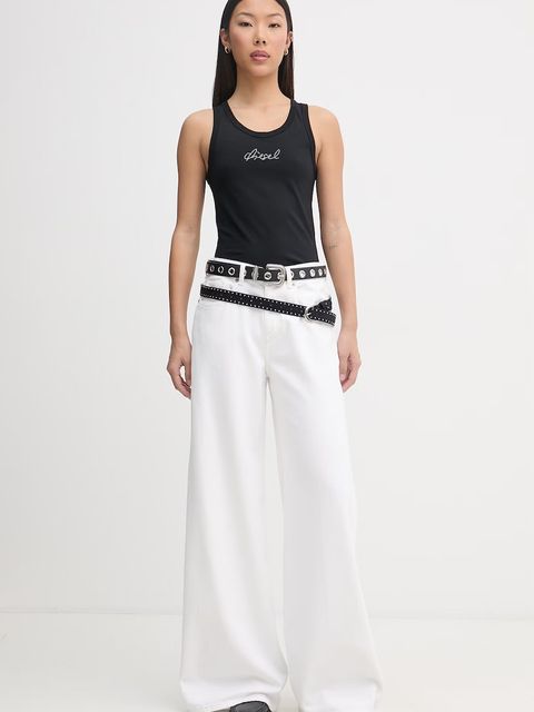 Diesel jeansy wide leg damskie 1979 D-AKEMI L.32 - zdjęcie produktu nr 1