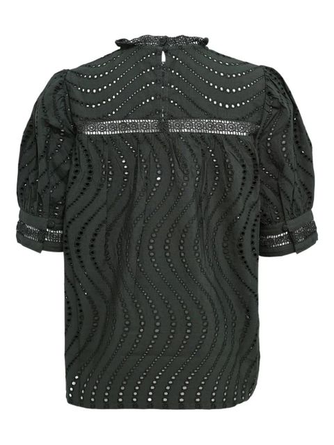 Ulla Johnson short-sleeve blouse - Black - zdjęcie produktu nr 2