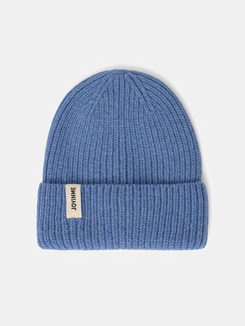 JOYINME czapka wełniana Warm Thoughts kolor niebieski z grubej dzianiny wełniana Warm Thoughts - zdjęcie produktu nr 1