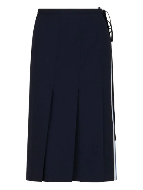 Marni pleated midi skirt - Blue - zdjęcie produktu nr 1