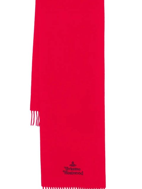 Vivienne Westwood logo-embroidered scarf