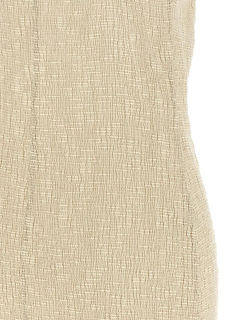 Magda Butrym ruffled dress - Neutrals