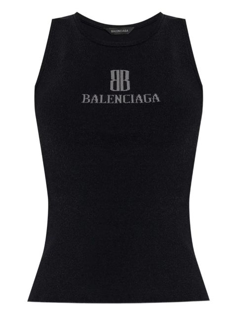 Balenciaga Nano BB tank top - Black - zdjęcie produktu nr 1