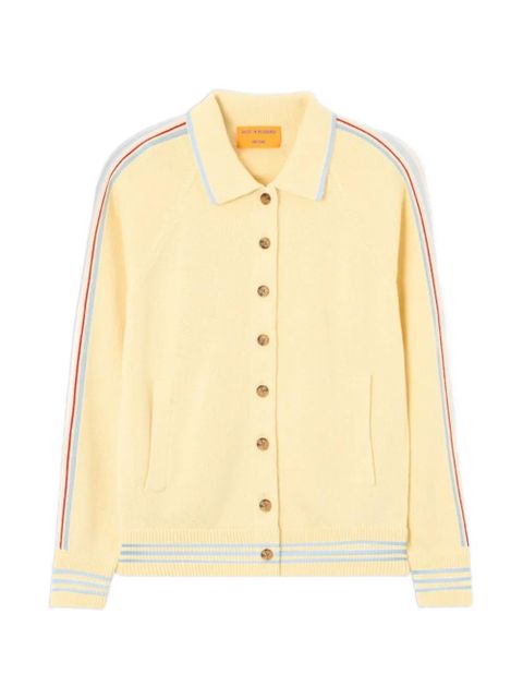 Guest In Residence striped button jacket - Yellow - zdjęcie produktu nr 1