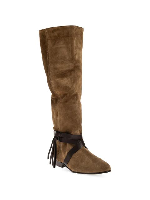 ISABEL MARANT Silmon knee-high boots - Brown - zdjęcie produktu nr 2