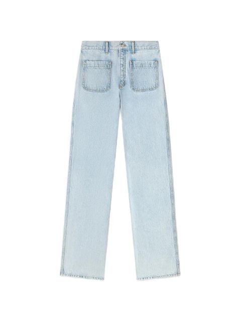 SANDRO wide-leg jeans - Blue - zdjęcie produktu nr 1