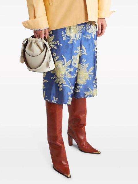 ETRO Saturno leather mini bag - White