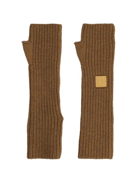 Ferragamo gancini wool gloves - Brown - zdjęcie produktu nr 1