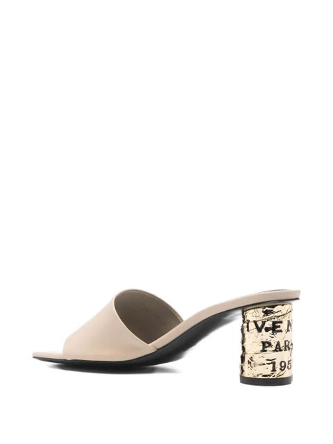 Givenchy Tape square-toe sandals - Neutrals