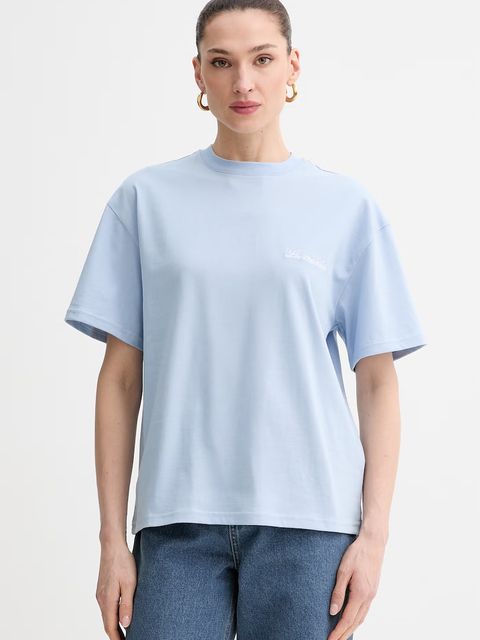 La Mania t-shirt oversize damski bawełniany CARENA - zdjęcie produktu nr 2