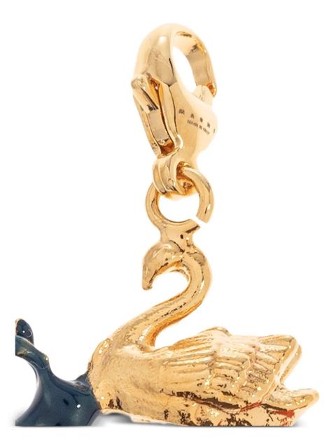 Marni Alphabet O animal-circle pendant - Gold - zdjęcie produktu nr 2