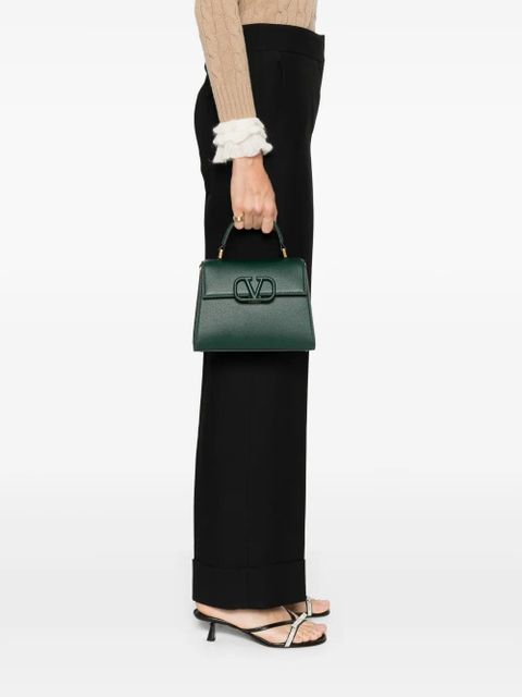 Valentino Garavani small Vsling tote bag - Green - zdjęcie produktu nr 2