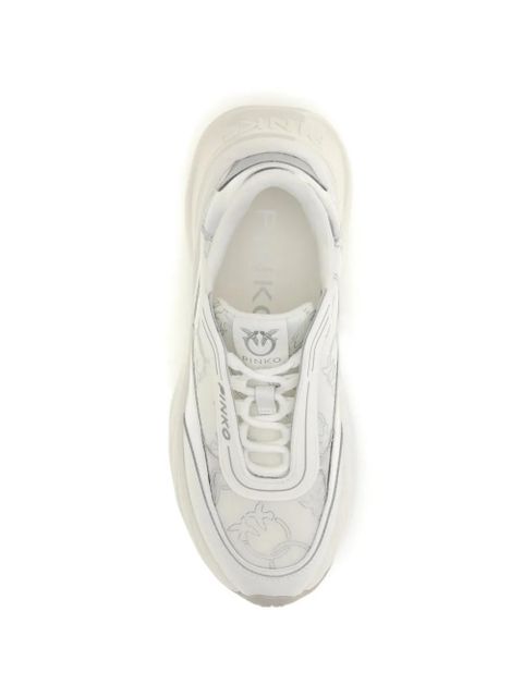 PINKO Ariel 19 printed sneakers - White