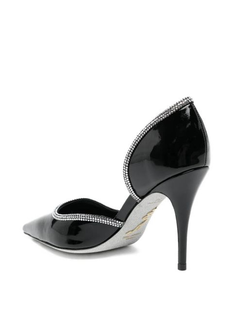 René Caovilla 100mm Onda pumps - Black