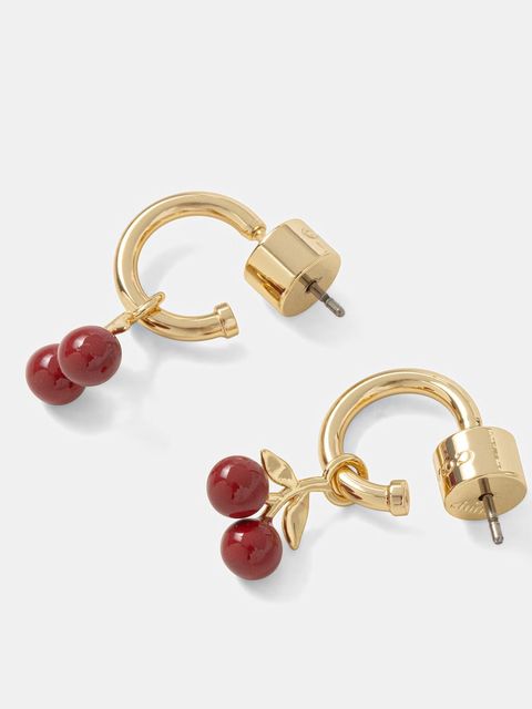 Coach kolczyki damskie metalowe - zdjęcie produktu nr 1