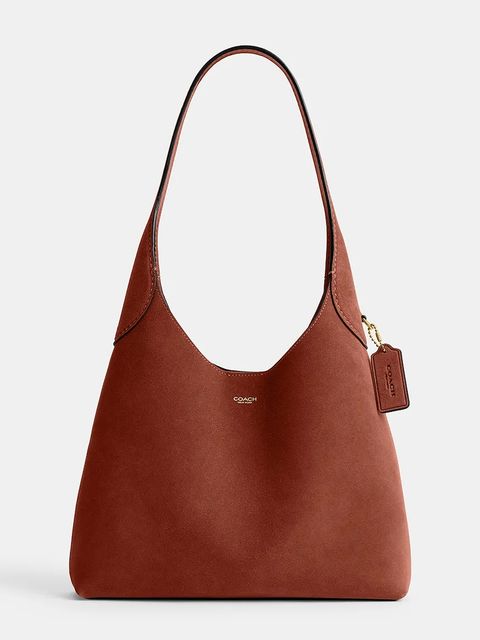 Coach torebka damska zamszowa Brooklyn Shoulder Bag 28 - zdjęcie produktu nr 1