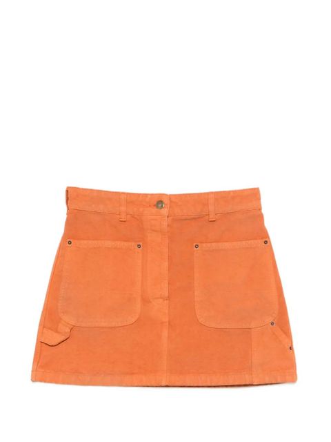 Prada front-pocket mini skirt - Orange - zdjęcie produktu nr 1
