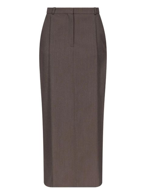 LouLou de Saison Vera maxi skirt - Brown - zdjęcie produktu nr 1