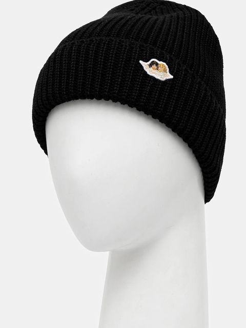 Fiorucci czapka z dodatkiem wełny Angel Patch kolor czarny W02FPAHA216KN03BK01 - zdjęcie produktu nr 2