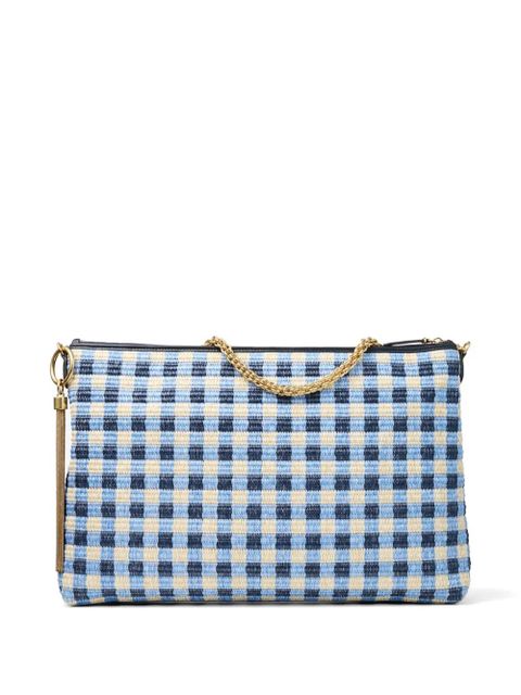 Jimmy Choo check chain shoulder bag - Blue - zdjęcie produktu nr 2
