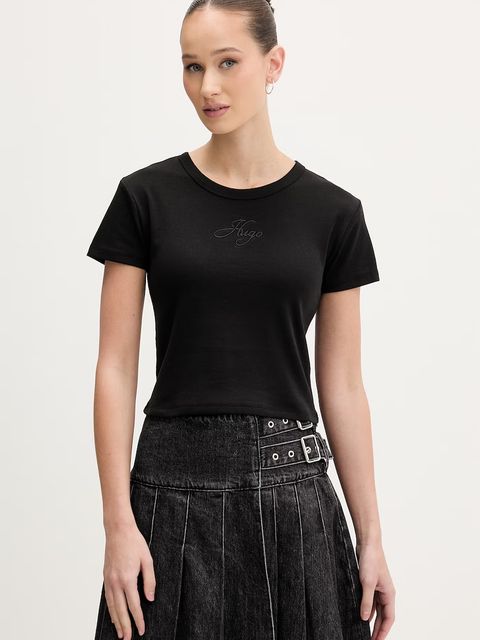 HUGO crop top damski - zdjęcie produktu nr 2